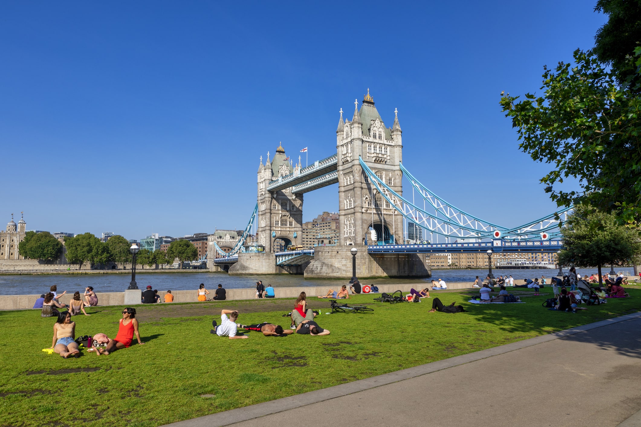 Spring time in London